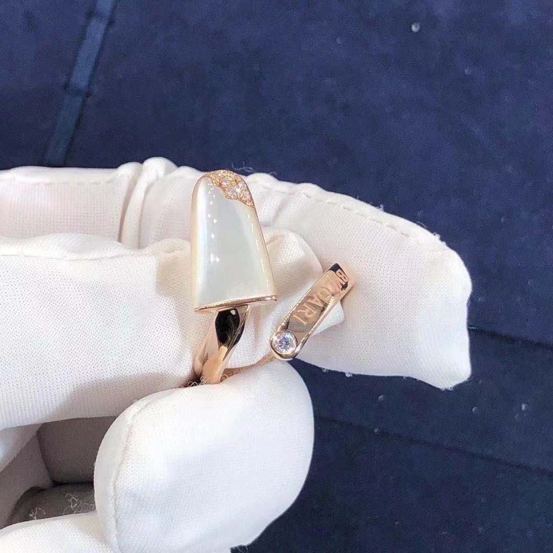 Bvlgari-bvlgari Ladies Gelati 18 Kt Yellow Gold Ring